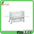 Aluminum frame hospital children bed